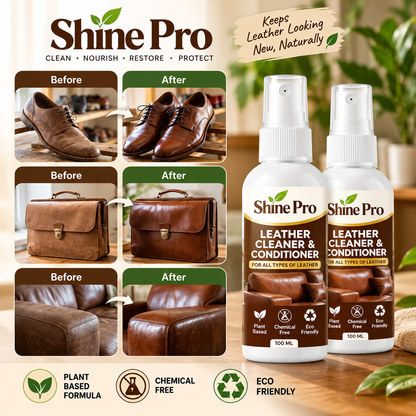 Shine Pro Leather Cleaner & Conditioner | Buy 1 Get 1 Free